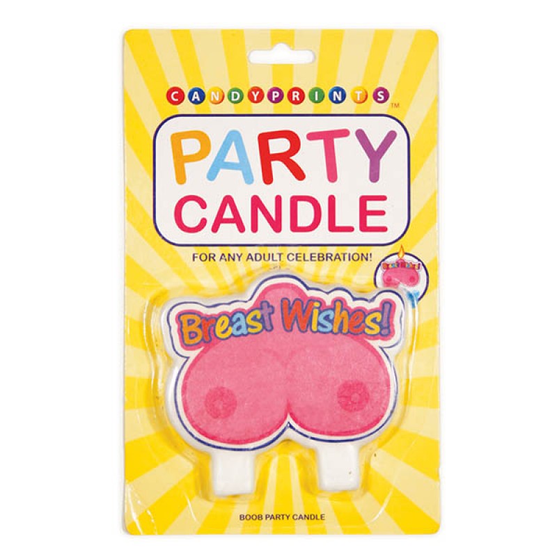 Party Candle - Breast Wishes Boob